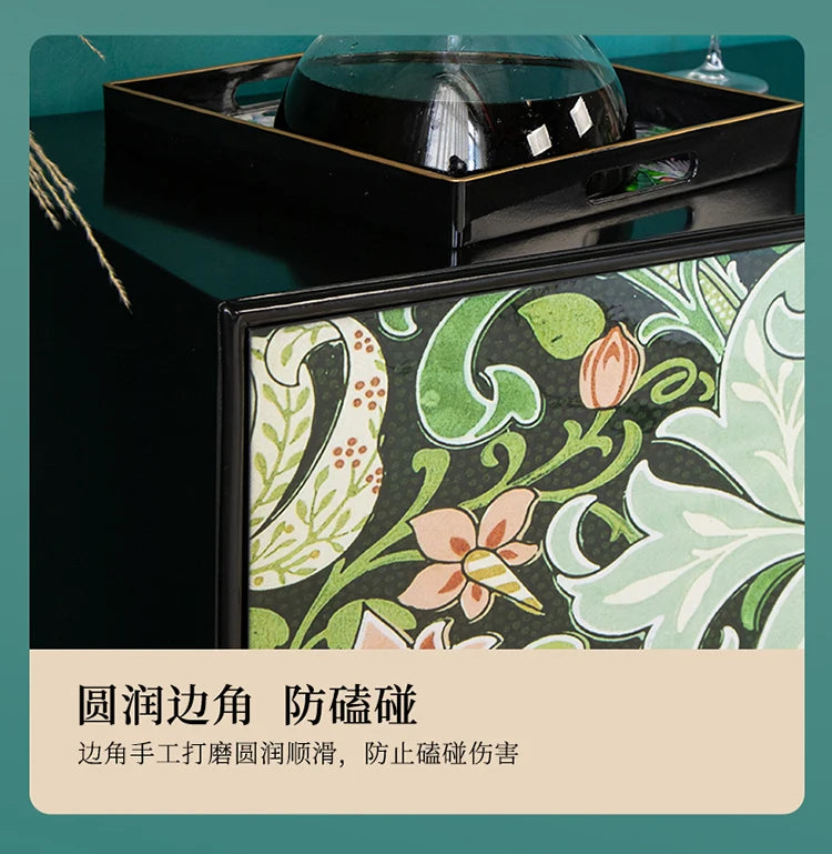 Small Closet Living Room Cabinets With Drawers Round Cream Style Creative Round Display Cabinet Trendy Holz Home Furniture