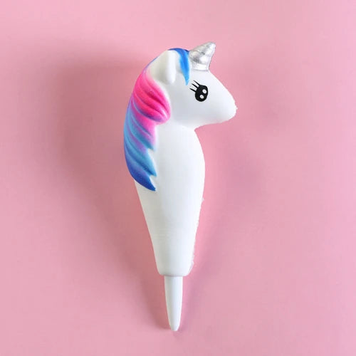 New Squishy Antistress Toys Ice Cream Hot Dog Dinosaur Slow Rising Pen Soft Squeeze Pen Stress Relief Toy Christmas Gifts