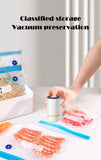 Easy One-Hand Automatic Operation Handheld Vacuum Sealer  Portable vacuum sealer Avoid cross contamination of food +100 pcs