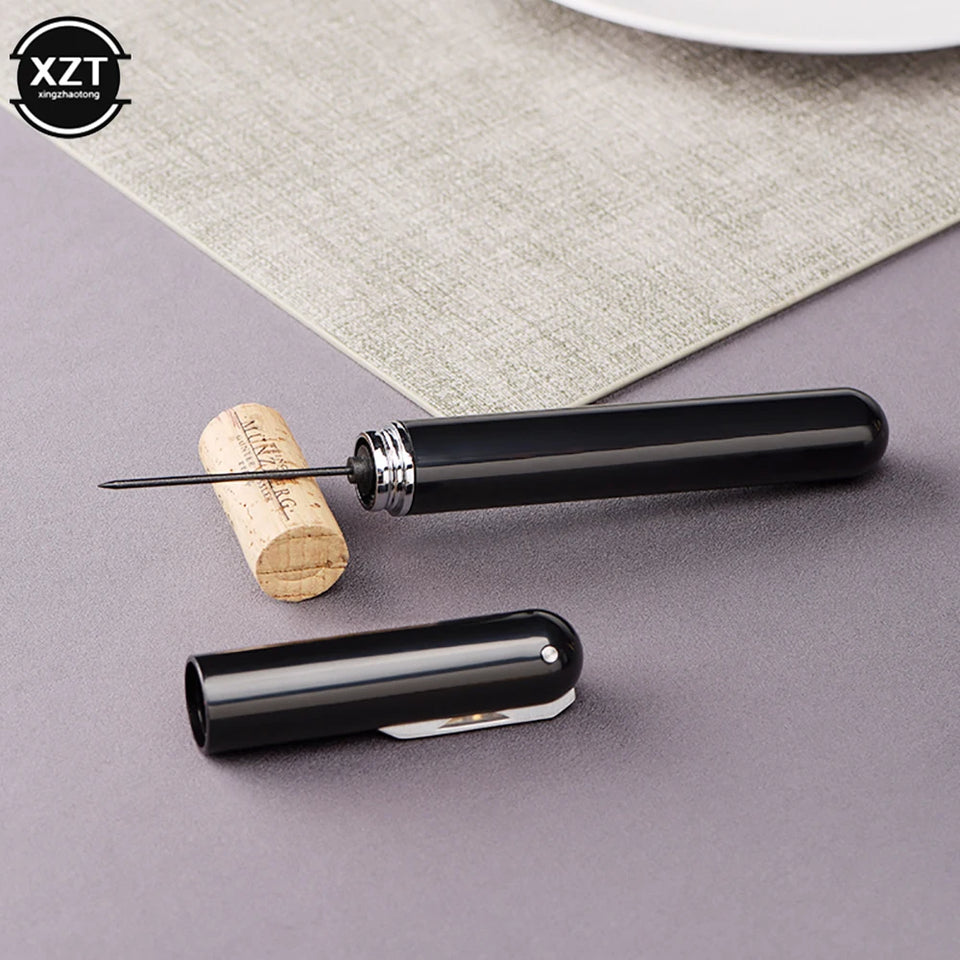 Air Pressure Needle Corkscrew Pen Shaped Air Pump Wine Corkscrew Portable Corkscrew Tools
