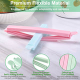 Food Bag Sealing Clips,20 PCS Plastic Bag Sealers Sticks Clips, for Snack Coffee Potato Chip Food Storage, 12cm