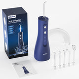 SEJOY Water Flosser Professional For Teeth, Gums, Braces, Dental Care, Electric Power With 5 Settings, 5 Tips For Home Travel