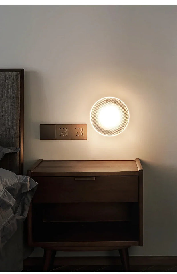 Nordic LED Wall Lamp Ceiling Light Acrylic Amber Jelly Grey Fixture Corridor Aisle Wall Sconces Commercial Decoration Lighting