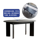Restaurant Round Dining Table Modern Living Room Lounge Wood Nordic Dining Table Folding High Mesas De Comedor Home Furniture
