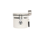 watchget 1.2/1.5/1.8L Airtight Canister Coffee Bean Storage One Way Releasing Valve Container with Date Tracker and Scoop