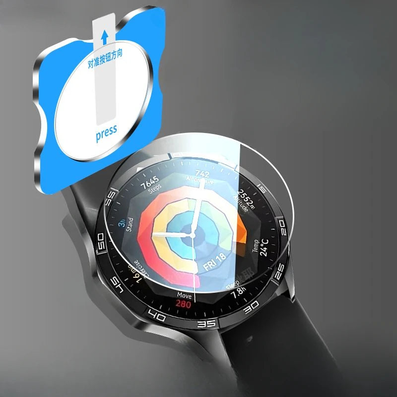Easy Install Tool Screen Protector For Huawei Watch GT 6 41mm/GT6 Pro 46mm Tempered Glass Film For Huawei GT5 GT5 Pro 42mm 46mm