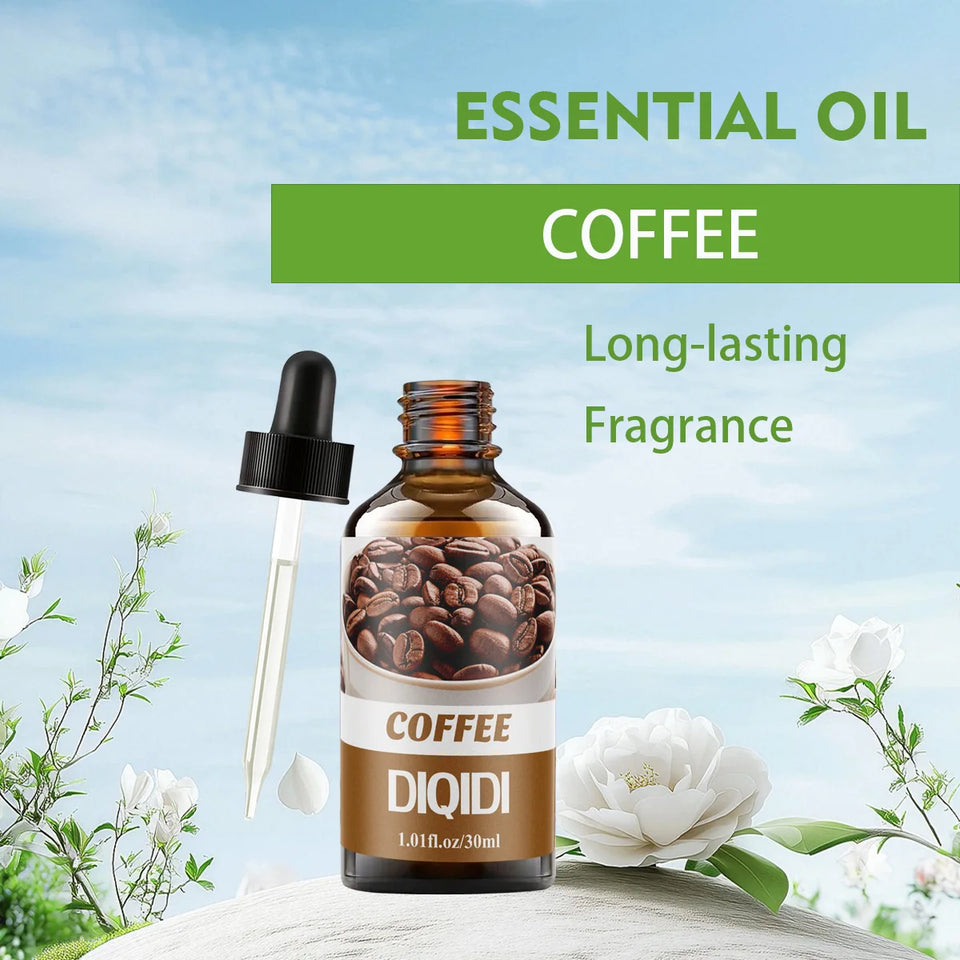 Coffee essential oil, rich flavor, high-quality liquid sesame oil, home aromatherapy essential oil, multifunctional essential oi