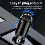 100W USB Car Charger Quick Charge Type C Car Phone Adapter For iPhone Samsung Xiaomi Huawei USB C Fast Charging Charger In Car