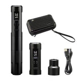 New upgrade K6003 Wireless PMU Tattoo Machine 2.8mm stroke Tattoo Pen With 2 Battery Packs For Eyebrow Permanent Makeup