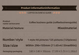 125piece Scrapbook Paper Coffee Business Planner Kit Professional Coffee Shop Worksheets Log Sheets Notebooks Memo Collage