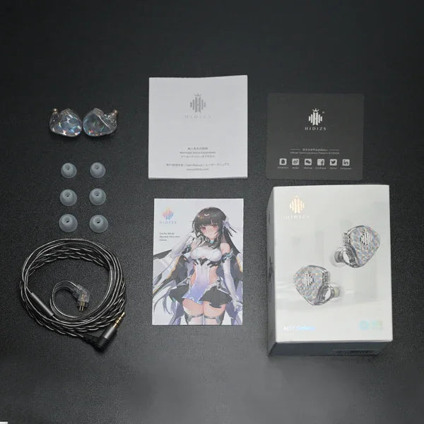New Arrivals 2023 Hot selling Hidizs MS1-Galaxy High-Performance Dual Magnetic Circuit Dynamic Driver In-ear Monitors