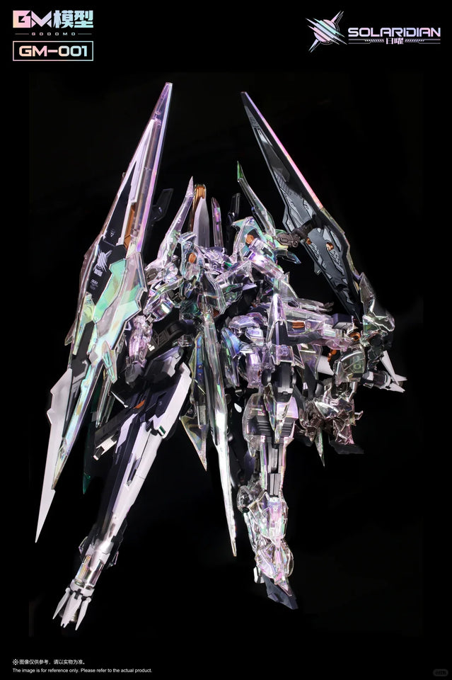 In Stock GM GODOMO SOLARIDIAN WF Holographic image Color transparency Ver. Assemble Toys GM-GODOMO 1/72 SCALE PLASTIC MODEL