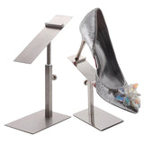 Shoes Display Stand Sturdy Sandal Store Display for Desktop Retail Supply Shoes Display Stand Shoe Riser Adjustable Height