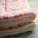 Four Seasons Universal Cat Litter Pet Mat Soft Cat and Dog Sleeping Mat Blanket Thickened Pet Mat Dog Kennel Non-slip Cushion