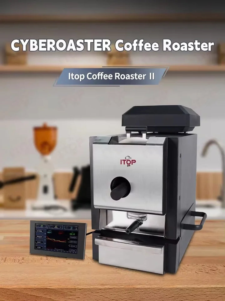 ITOP CBR-2 Generation 2 Electric Coffee Bean Roaster with Artisan System Commercial Roaster Automatic Roasting Machine 110V 220V