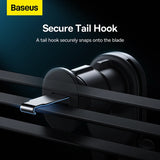 Baseus Car Phone Holder for iPhone Xiaomi Samsung Car Phone Stand Car Mount with Hook Clip Auto Locking Easy Install