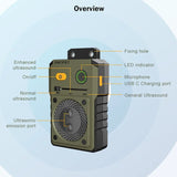 Pet Ultrasonic Anti barking Device Outdoor Intelligent Pet Anti barking Device Dog Drive Device Anti barking Training Device