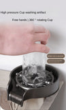 High Pressure Cup Washer, Kitchen Sink, Vegetable Sink, Bar Counter, Commercial Coffee and Milk Tea Shop, Automatic Cup Washer