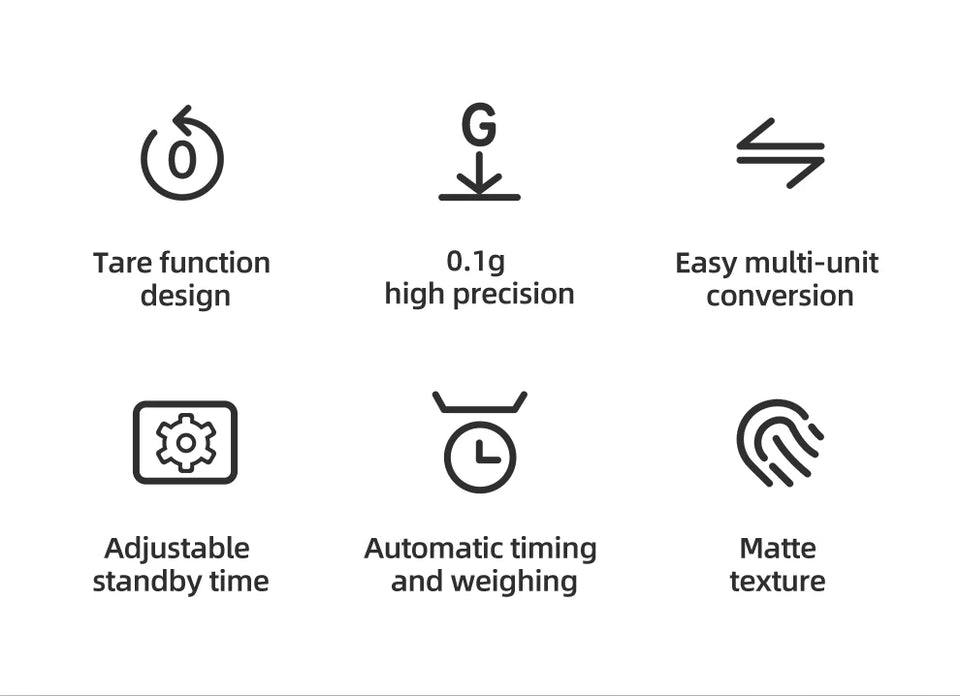 HiBREW 3000g/0.1g Digital Coffee Bean Electronic Scale with Auto Timer LED Screen High Precision Pour Over Coffee Easy to Carry