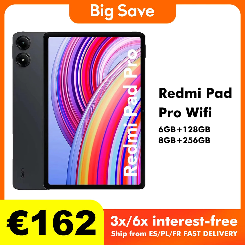 Tablet Xiaomi Redmi Pad Pro 12.1" Wi-Fi 6GB/128GB 8GB/256GB Global Version
