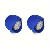 2PCS Shoe Lights PVC LED Headlight Shoe Charms Accessories for Night Rides Outdoor Activities Slipper Button 3 Lighting Modes
