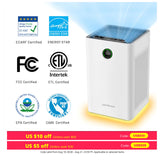 Jafända Air Purifiers for Home Large Room, Smart WiFi and Alexa Control, True HEPA Filter Air Cleaner with Activated Carbon