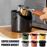 Coffee Knock Box Espresso Grounds Container Coffee Grounds Bucket Anti Slip Dump Bin Bucket Cafe Bar Barista Accessories