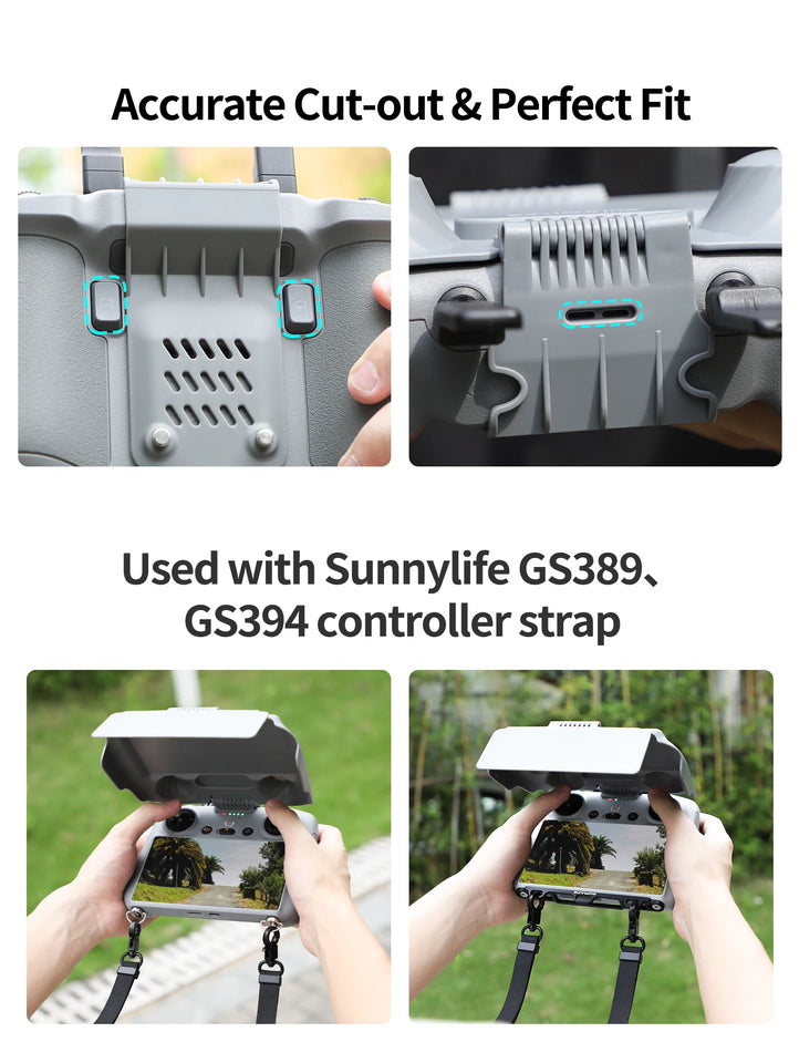 Screen Protector Shell For DJI RC/RC 2 Control Sunshade Silicone Protection Case For DJI Lito/Air 3S/Neo/Mavic 3/Mini 5 4 Pro