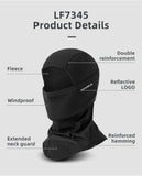 ROCKBROS Winte Maskr Balaclava Scarf Keep Warm Moto Cyling Mask Fishing Skiing Mask Bicycle Scarf Motorcycle Scarf Bike Hat