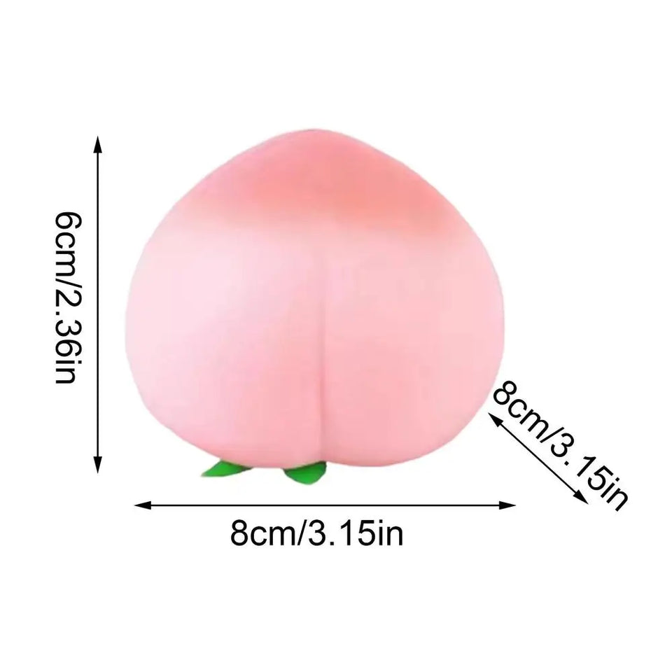 Squeeze Toys Simulated Peach Fidget  Slow Rising Stress Relief Sensory Fidget Toys For Adults Kids Anti Stress Fidget Toy