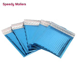 20pcs/lot Rose Gold/Silver/Purple/Blue Packaging Shipping Bubble Mailer Plastic Padded Envelopes Gift Bag Mailing Envelope Bag