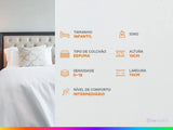 D-18 Foam Mattress for Prorelax Crib 70x130cm Baby