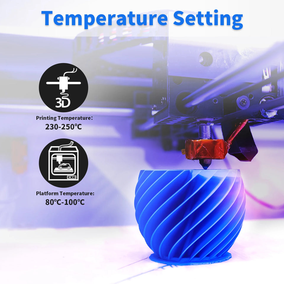 GEEETECH 5Rolls 3D TPU Flexible Filament TPU material 1.75mm Plastic Vacuum Packaging, Non-Toxic High Quality Safe,fast ship