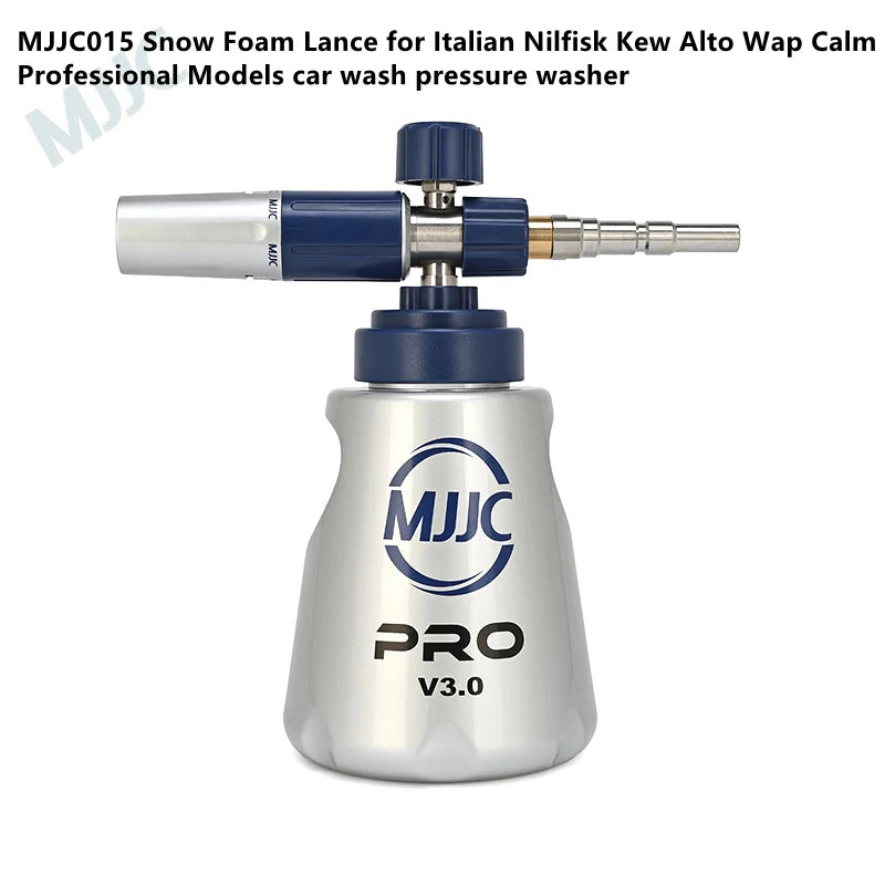 2025 New Arrivals! MJJC Snow Foam Lance PRO V3.0 High Pressure Car Washer Compatible Varies Adapters 1.2L Bottle Foam Gun Cannon