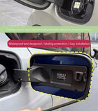 SEAMETAL Car Fuel Cap Seal Strip Waterproof Dust-Protection Gas Cap Rubber Sealing Gap Filler Self Adhesive Weather Stripping