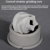 Portable Electric Coffee Grinder with USB Charging Adjustable Ceramic Grinding Core Long Endurance for Outdoor Travel