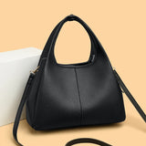 Luxury Casual Tote Women Bag High Quality Leather Ladies Handbag Shoulder Crossbody for Women 2025 Large Vintage Bags Sac A Main