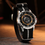 BERNY Automatic Skeleton Watch For Men 3D Dial 5ATM Luminous Sapphire 316L Steel MIYOTA 82S0 Mechanical Top Luxury Men's Watches