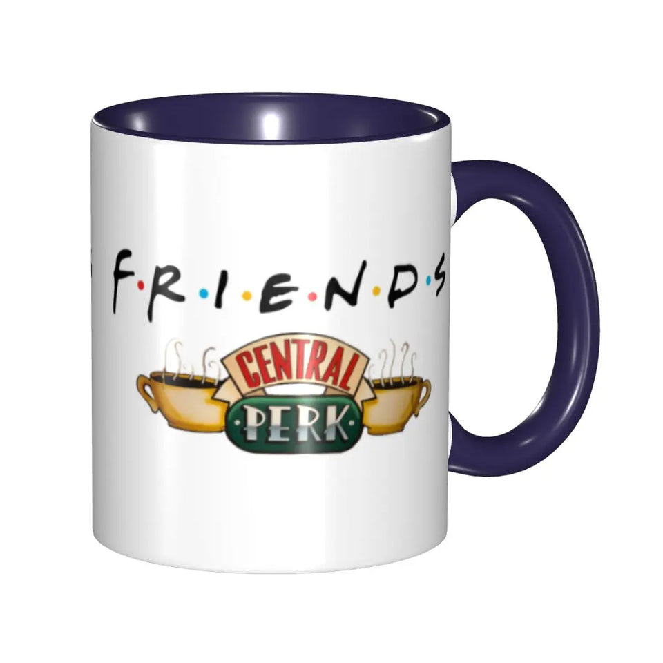 Classic Friends TV Show Coffee Mug DIY Personalized Ceramic Mug Cup Creative Present