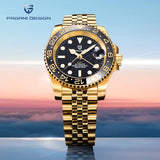 2025 PAGANI DESIGN New PD-1662 V5 Men Mechanical Watches Luxury Ceramic Bezel Automatic Watch 100M Waterproof GMT Watch for Men