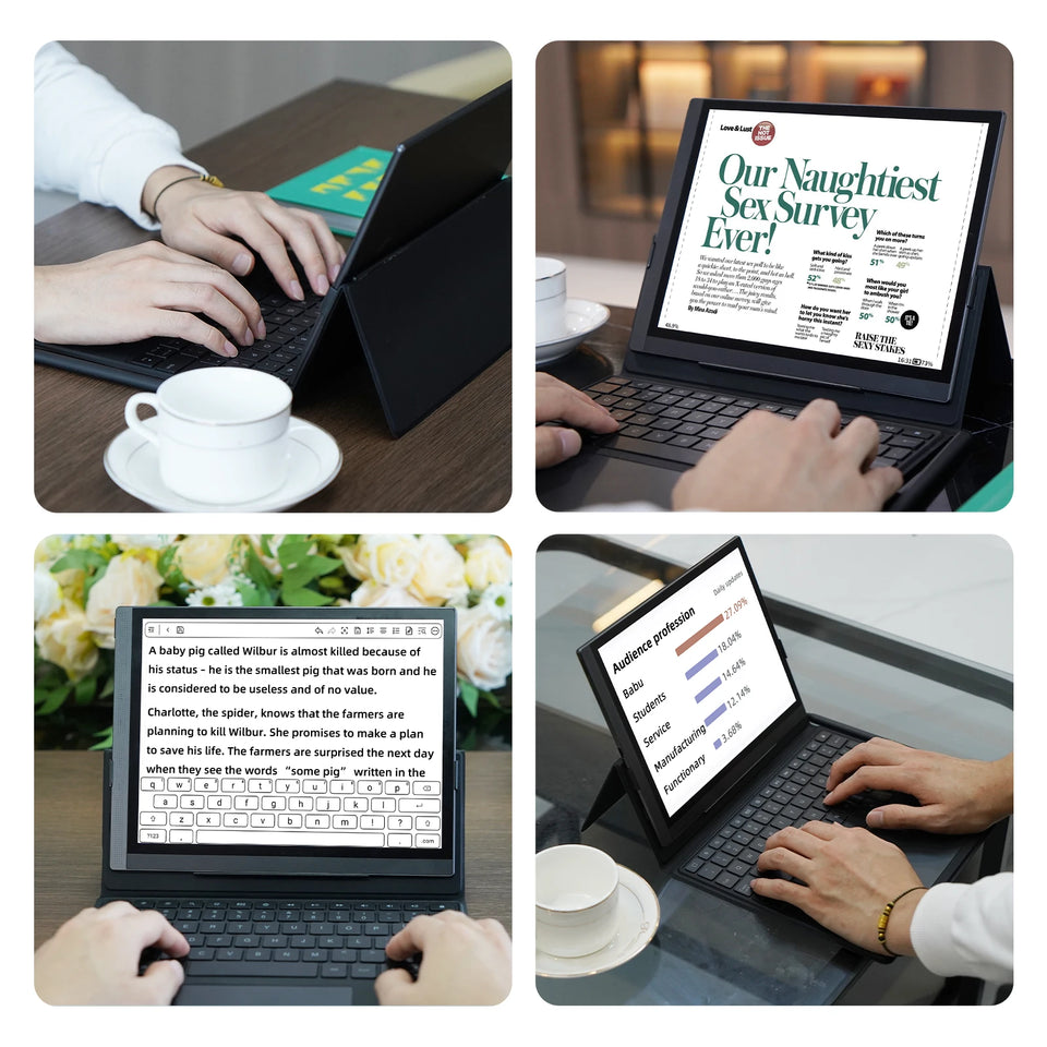 Dedicated Keyboard Cover for Bigme B1051 Series B1051C, B1051C PRO, B1051C Lite or B1051, B1051 Lite ebook reader