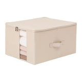 Tianzong Closet Comforters Zipper Storage Box Wardrobe Clothes Organizers with Lid Fabric Cube Home Wardrobe Folding