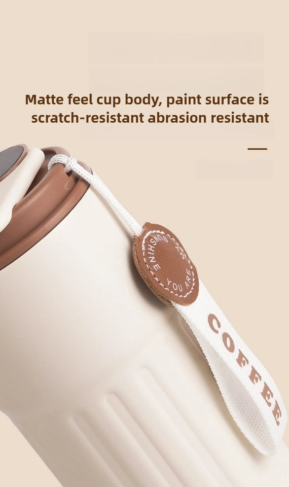 Smart Temp Display Stainless Steel Tumbler Thermal Mug Vacuum Insulated Coffee Cup Travel Thermos Cups Hot Water Bottle for Tea