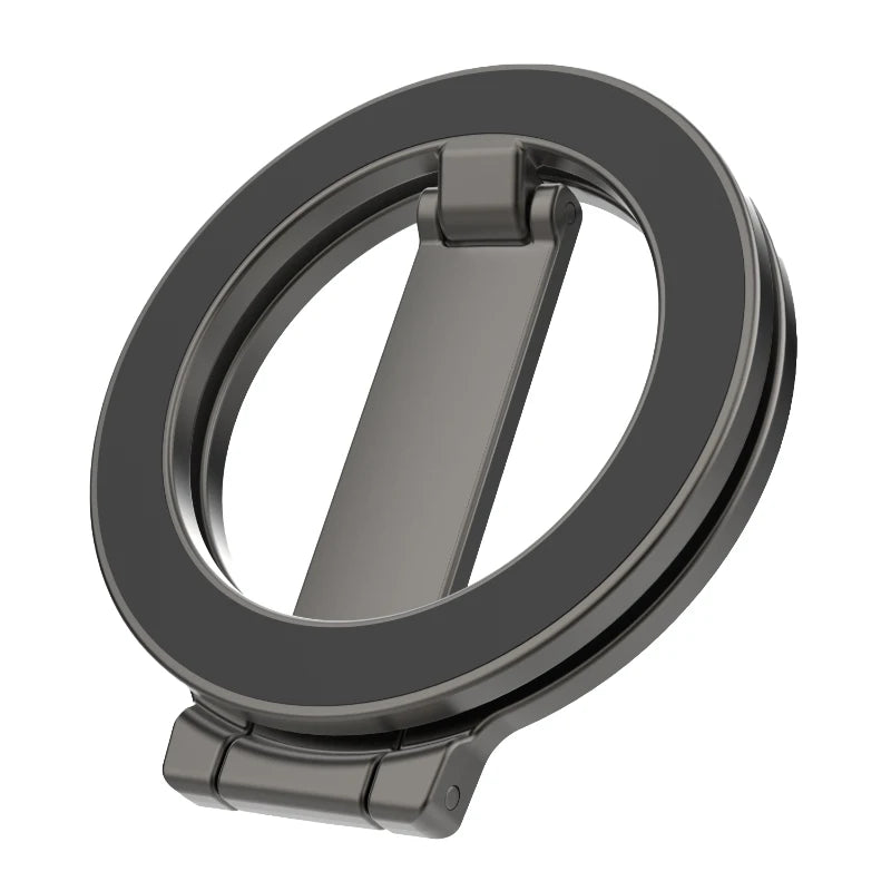 Double Sided Magnetic Phone Ring Holder Kickstand Magnet Grip for MagSafe For iPhone 16 15 14 Android Gym Car Holder Phone Stand