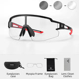 ROCKBROS Cycling Glasses Photochromic Polarized Lens Bike Glasses UV400 Protection Eyewear Sunglasses MTB Road Bicycle Goggles