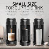 Commercial Capsule Coffee Machine Portable Mini Espresso Machine Desk Mini Coffee Maker Energy Saving Mode Quiet office coffee