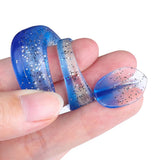 10Pcs 9cm T Tail Worm Soft Bait Plastic Fishing Soft Lure Paddle Tail Swim Baits for Bass Trout Freshwater Saltwater