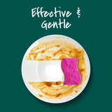 Gentle Clean Delicate Scrub Sponges For Washing Dishes and Cleaning Kitchen 3 Scrub Sponges