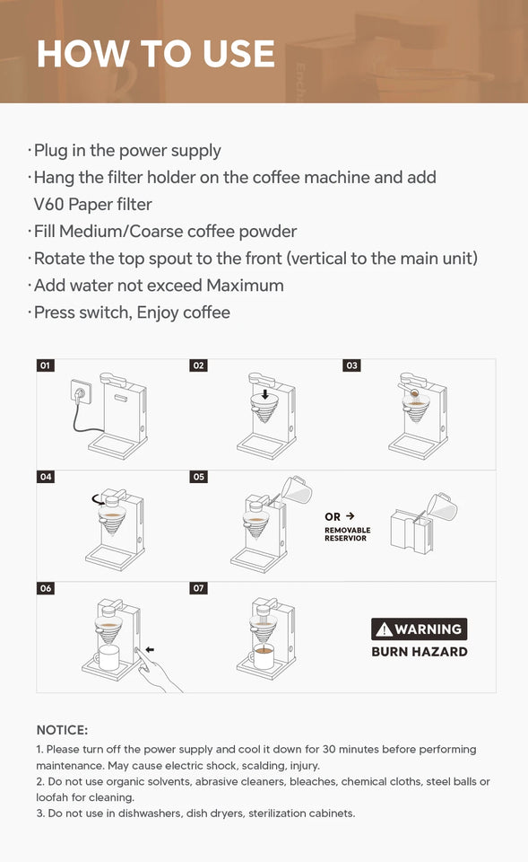 Foldable Portable Coffee Machine American Drip Pour Coffee Maker Travel Electric Automatic Brew Coffee Tea Home Office Appliance