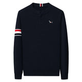 Hot Selling High-Quality Men's Knitted Sweaters New Arrivals O-Neck Wool Cartoon Dog Print Pullover Winter Versatile Menswear